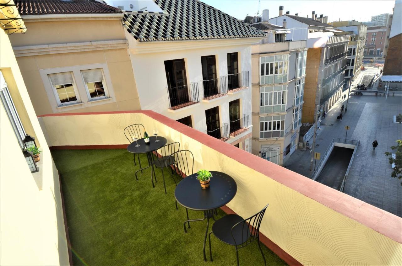 Atico De Lujo En El Centro Historico Apartment Malaga Bagian luar foto